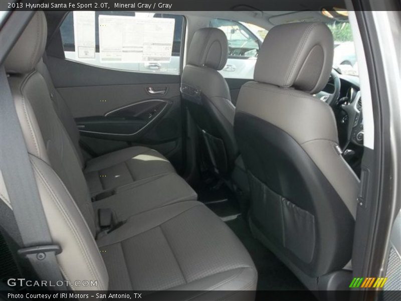 Mineral Gray / Gray 2013 Hyundai Santa Fe Sport 2.0T