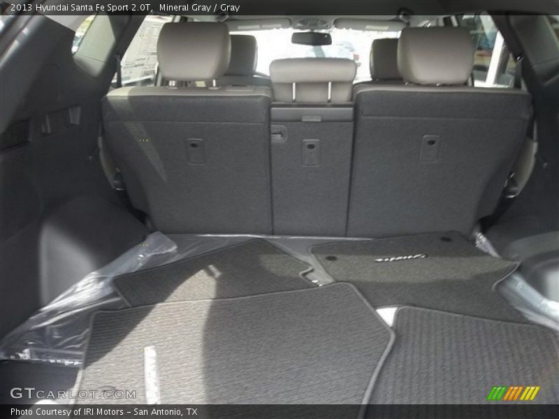 Mineral Gray / Gray 2013 Hyundai Santa Fe Sport 2.0T