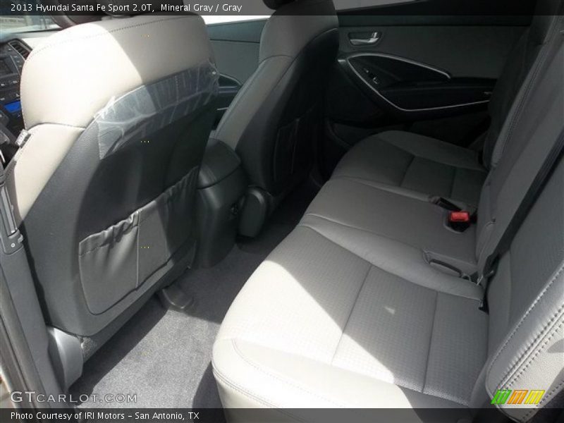 Mineral Gray / Gray 2013 Hyundai Santa Fe Sport 2.0T
