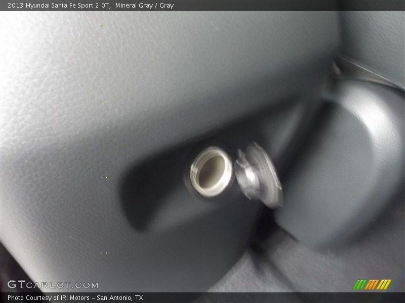 Mineral Gray / Gray 2013 Hyundai Santa Fe Sport 2.0T