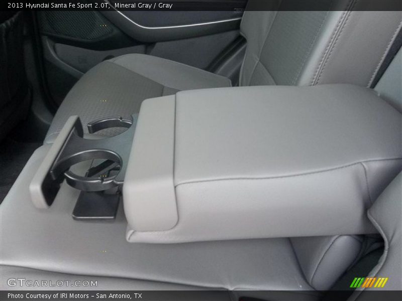 Mineral Gray / Gray 2013 Hyundai Santa Fe Sport 2.0T