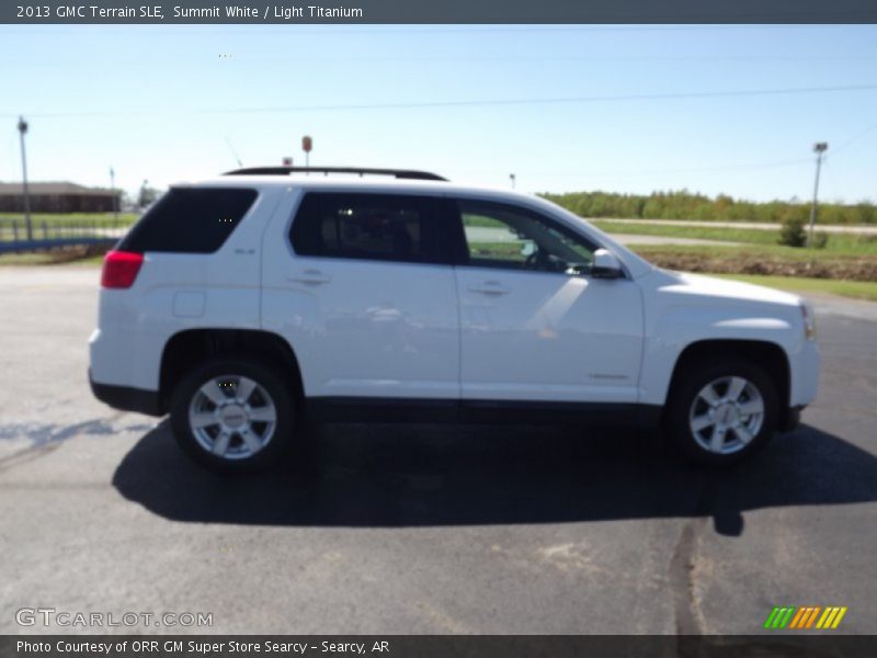 Summit White / Light Titanium 2013 GMC Terrain SLE