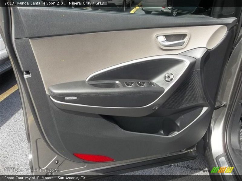 Mineral Gray / Gray 2013 Hyundai Santa Fe Sport 2.0T