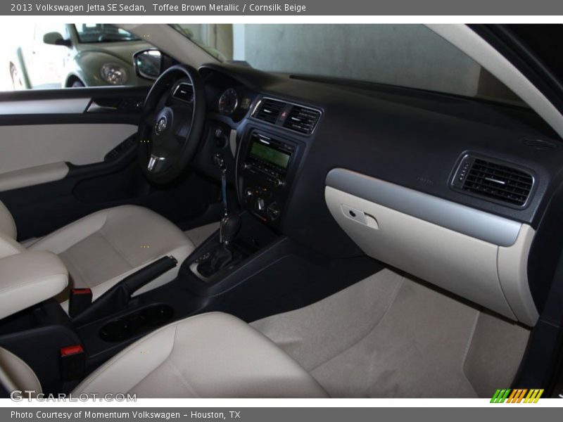 Toffee Brown Metallic / Cornsilk Beige 2013 Volkswagen Jetta SE Sedan