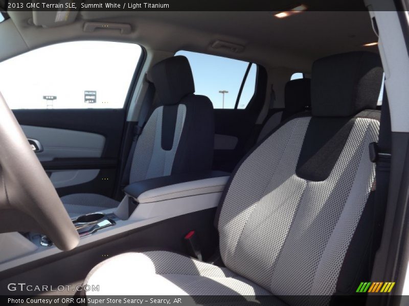 Summit White / Light Titanium 2013 GMC Terrain SLE