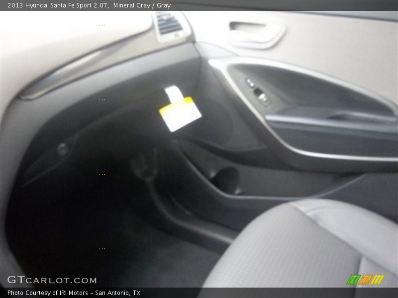 Mineral Gray / Gray 2013 Hyundai Santa Fe Sport 2.0T