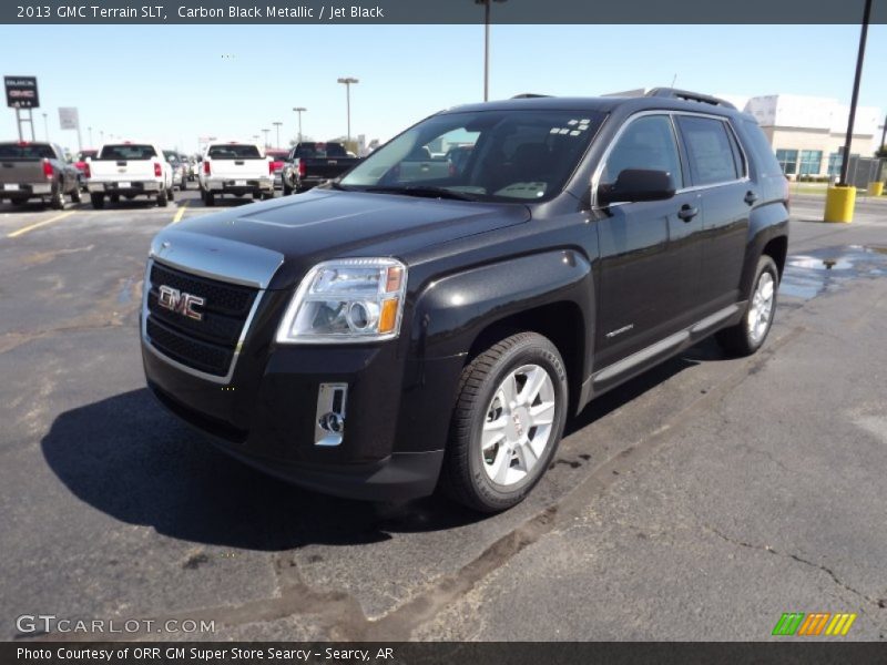 Carbon Black Metallic / Jet Black 2013 GMC Terrain SLT