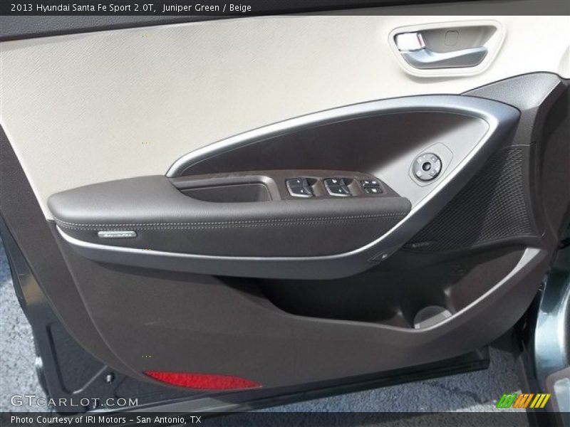 Juniper Green / Beige 2013 Hyundai Santa Fe Sport 2.0T