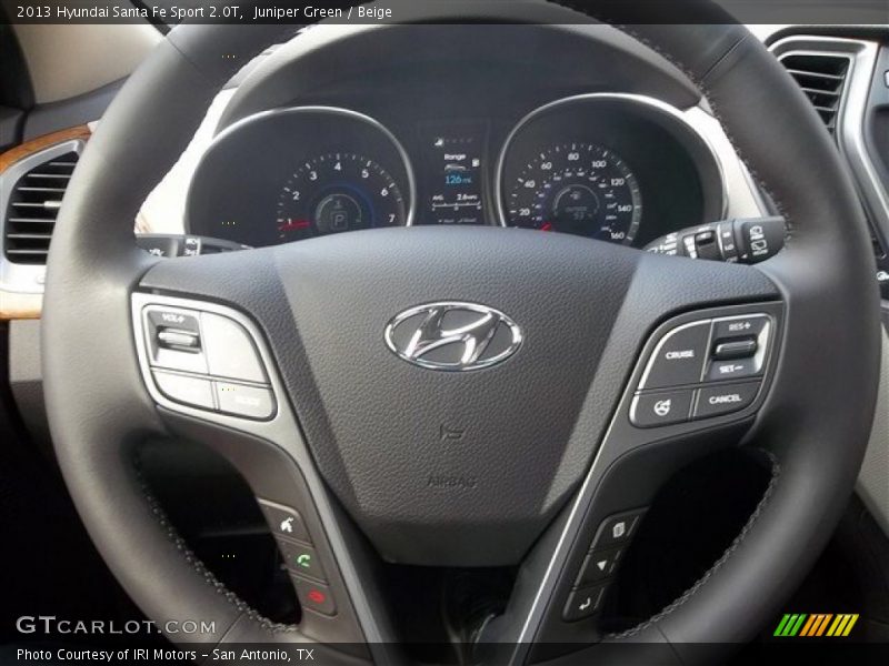  2013 Santa Fe Sport 2.0T Steering Wheel