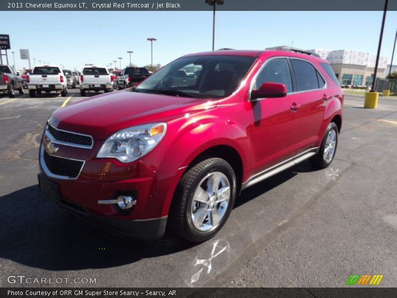 Crystal Red Tintcoat / Jet Black 2013 Chevrolet Equinox LT