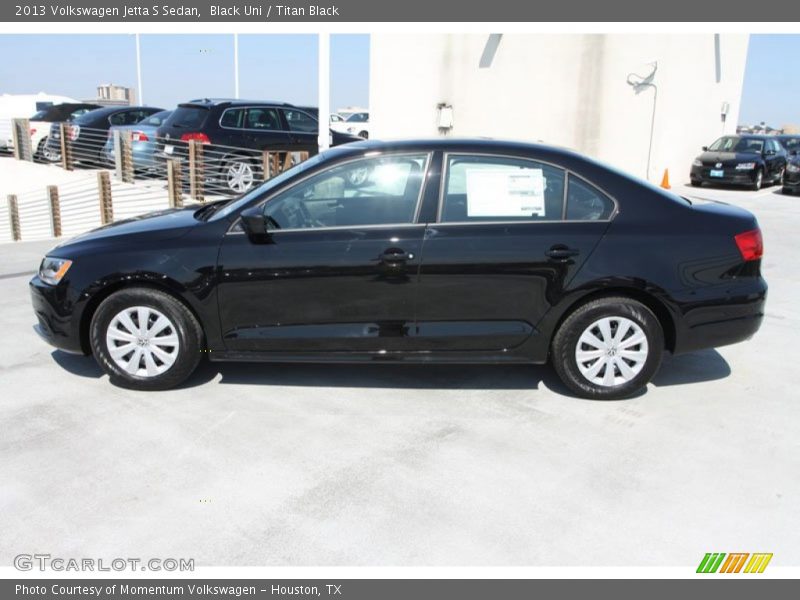 Black Uni / Titan Black 2013 Volkswagen Jetta S Sedan