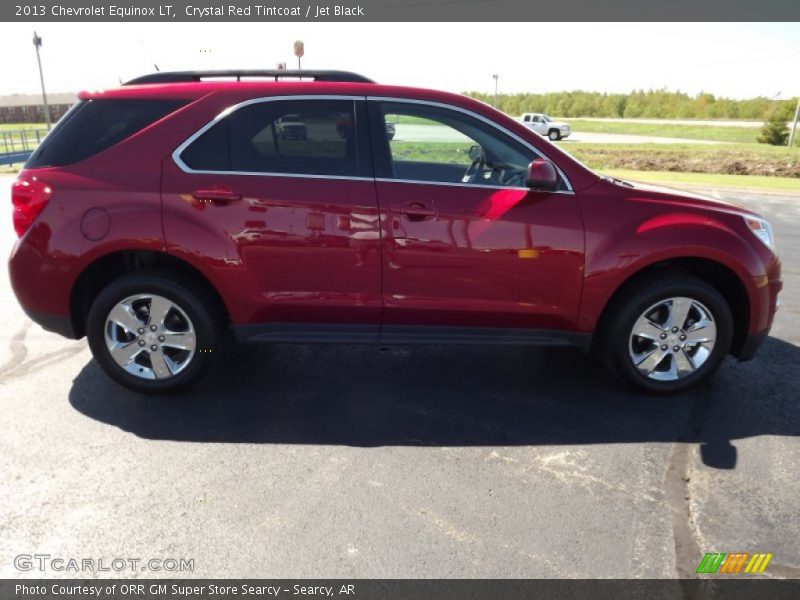 Crystal Red Tintcoat / Jet Black 2013 Chevrolet Equinox LT