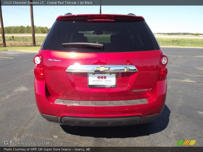 Crystal Red Tintcoat / Jet Black 2013 Chevrolet Equinox LT