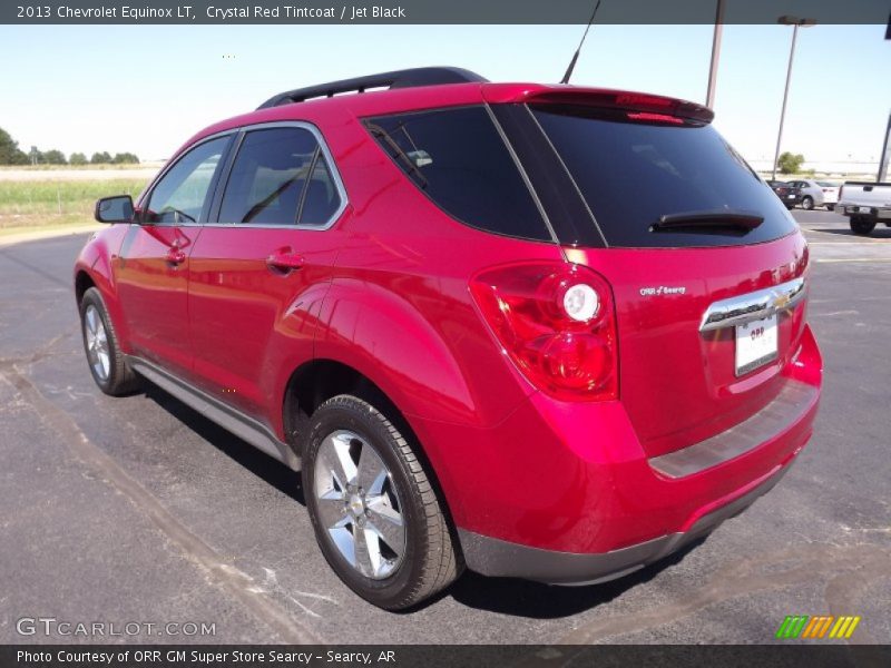 Crystal Red Tintcoat / Jet Black 2013 Chevrolet Equinox LT