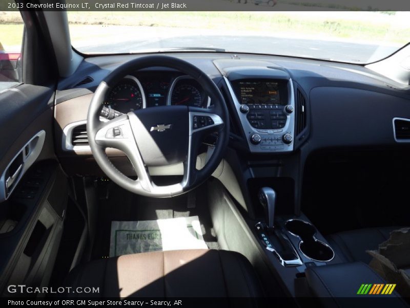 Crystal Red Tintcoat / Jet Black 2013 Chevrolet Equinox LT
