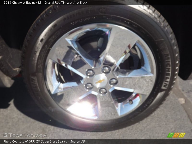 Crystal Red Tintcoat / Jet Black 2013 Chevrolet Equinox LT