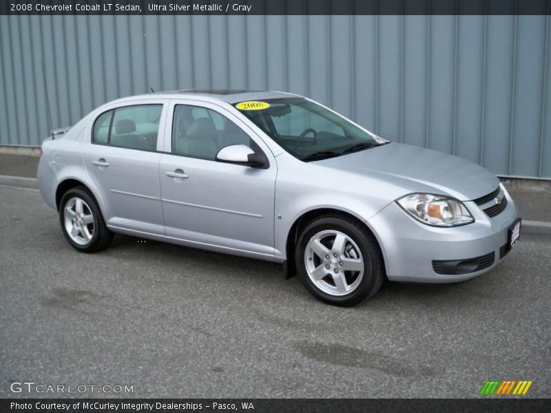 Ultra Silver Metallic / Gray 2008 Chevrolet Cobalt LT Sedan