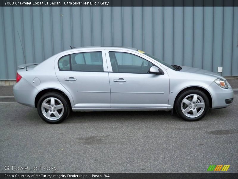 Ultra Silver Metallic / Gray 2008 Chevrolet Cobalt LT Sedan