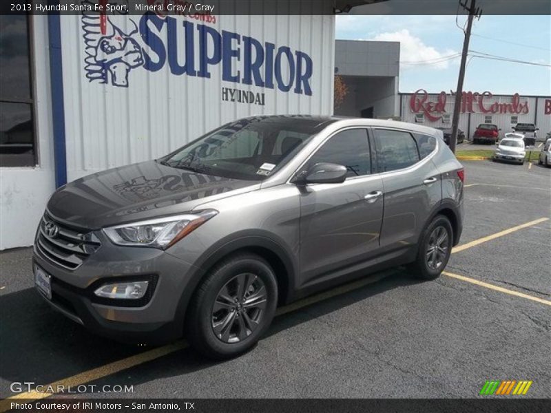 Mineral Gray / Gray 2013 Hyundai Santa Fe Sport