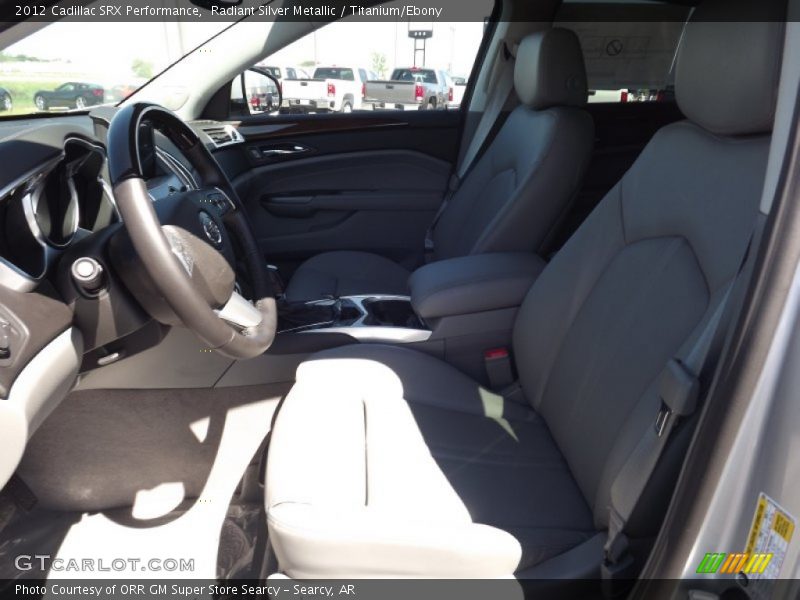 Radiant Silver Metallic / Titanium/Ebony 2012 Cadillac SRX Performance
