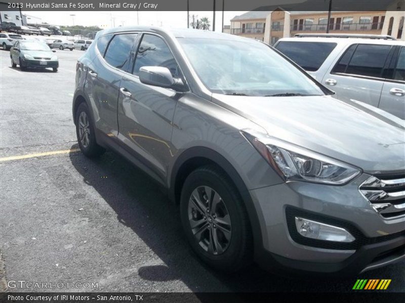 Mineral Gray / Gray 2013 Hyundai Santa Fe Sport
