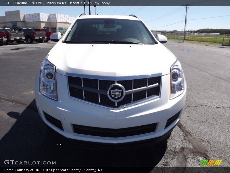 Platinum Ice Tricoat / Titanium/Ebony 2012 Cadillac SRX FWD