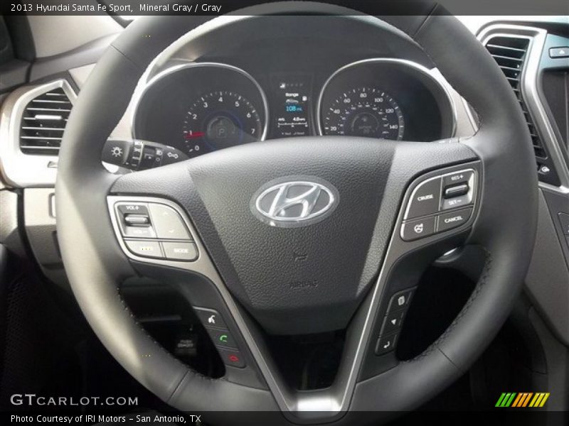 Mineral Gray / Gray 2013 Hyundai Santa Fe Sport
