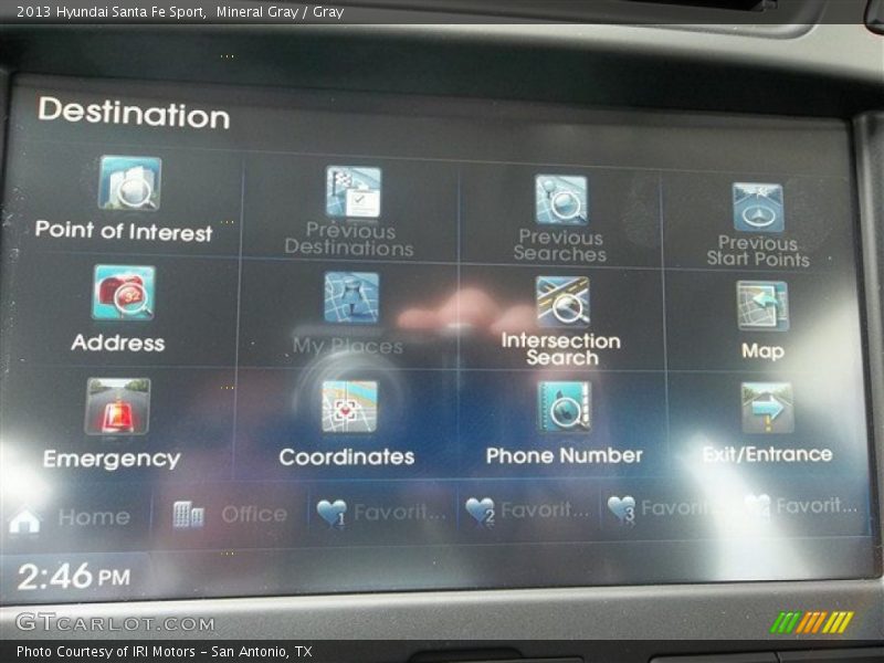 Mineral Gray / Gray 2013 Hyundai Santa Fe Sport