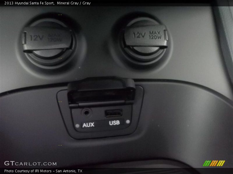 Mineral Gray / Gray 2013 Hyundai Santa Fe Sport