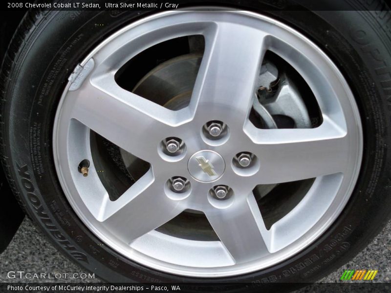 Ultra Silver Metallic / Gray 2008 Chevrolet Cobalt LT Sedan
