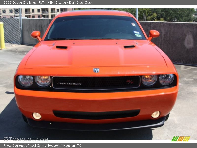 HEMI Orange / Dark Slate Gray 2009 Dodge Challenger R/T