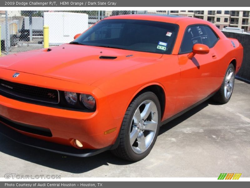 HEMI Orange / Dark Slate Gray 2009 Dodge Challenger R/T
