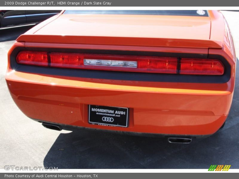 HEMI Orange / Dark Slate Gray 2009 Dodge Challenger R/T