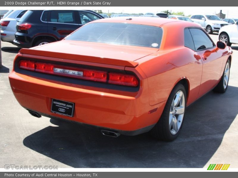HEMI Orange / Dark Slate Gray 2009 Dodge Challenger R/T