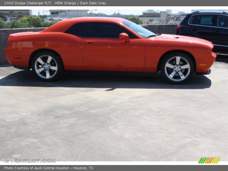 HEMI Orange / Dark Slate Gray 2009 Dodge Challenger R/T