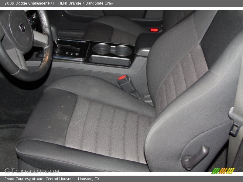 HEMI Orange / Dark Slate Gray 2009 Dodge Challenger R/T