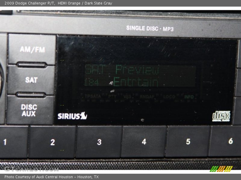 HEMI Orange / Dark Slate Gray 2009 Dodge Challenger R/T