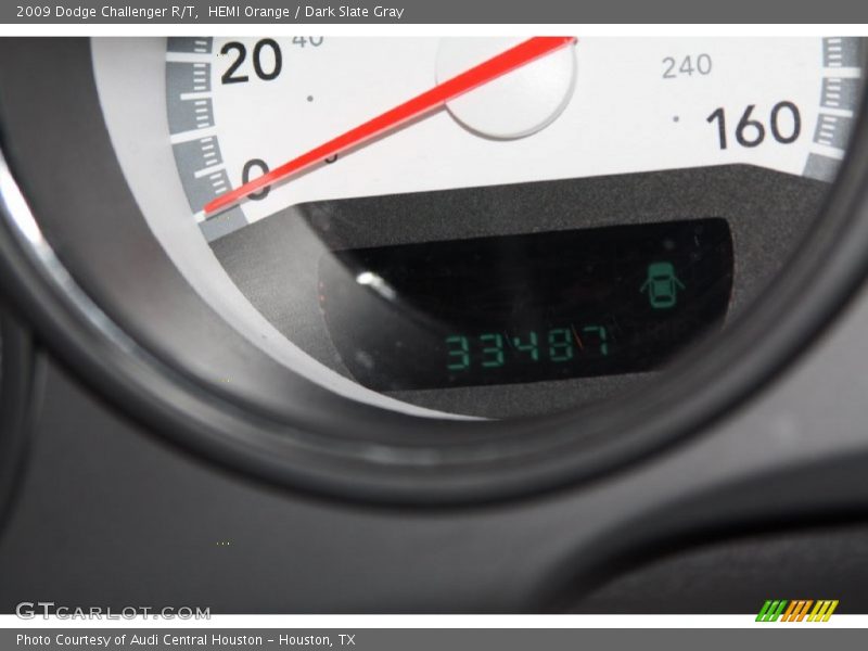 HEMI Orange / Dark Slate Gray 2009 Dodge Challenger R/T