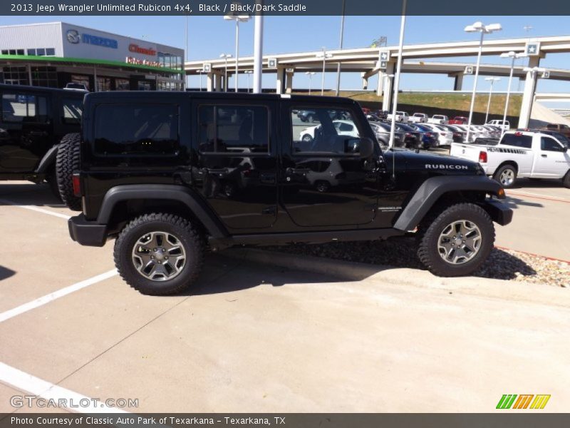 Black / Black/Dark Saddle 2013 Jeep Wrangler Unlimited Rubicon 4x4