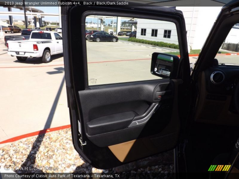 Black / Black/Dark Saddle 2013 Jeep Wrangler Unlimited Rubicon 4x4