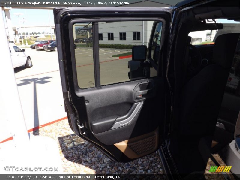 Black / Black/Dark Saddle 2013 Jeep Wrangler Unlimited Rubicon 4x4