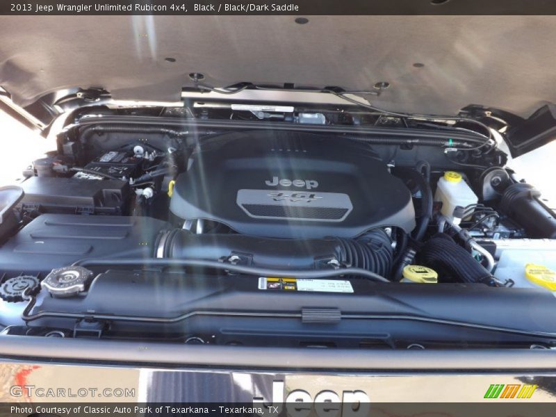 Black / Black/Dark Saddle 2013 Jeep Wrangler Unlimited Rubicon 4x4