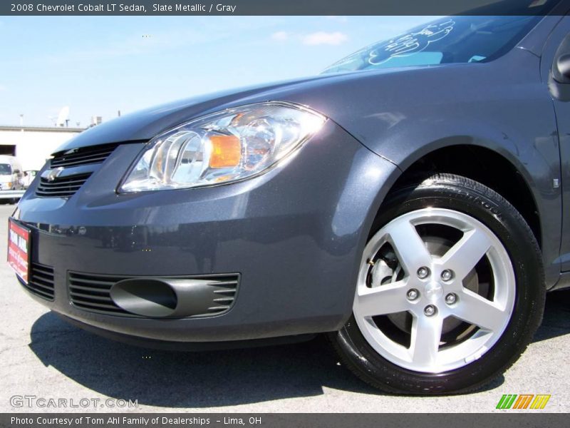 Slate Metallic / Gray 2008 Chevrolet Cobalt LT Sedan
