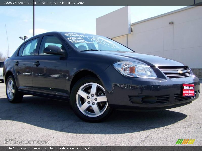 Slate Metallic / Gray 2008 Chevrolet Cobalt LT Sedan