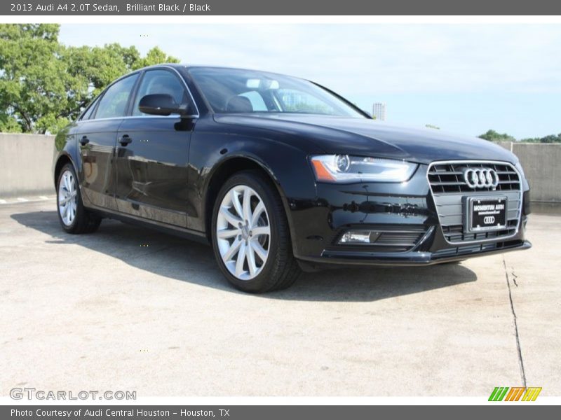Brilliant Black / Black 2013 Audi A4 2.0T Sedan
