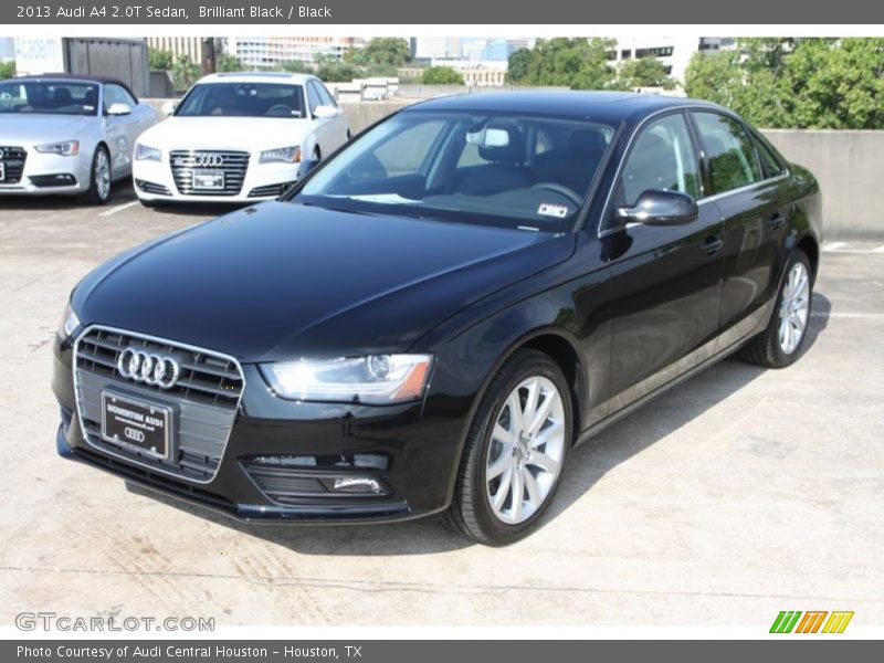 Brilliant Black / Black 2013 Audi A4 2.0T Sedan
