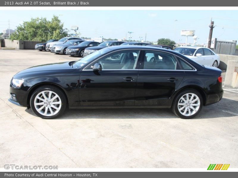 Brilliant Black / Black 2013 Audi A4 2.0T Sedan