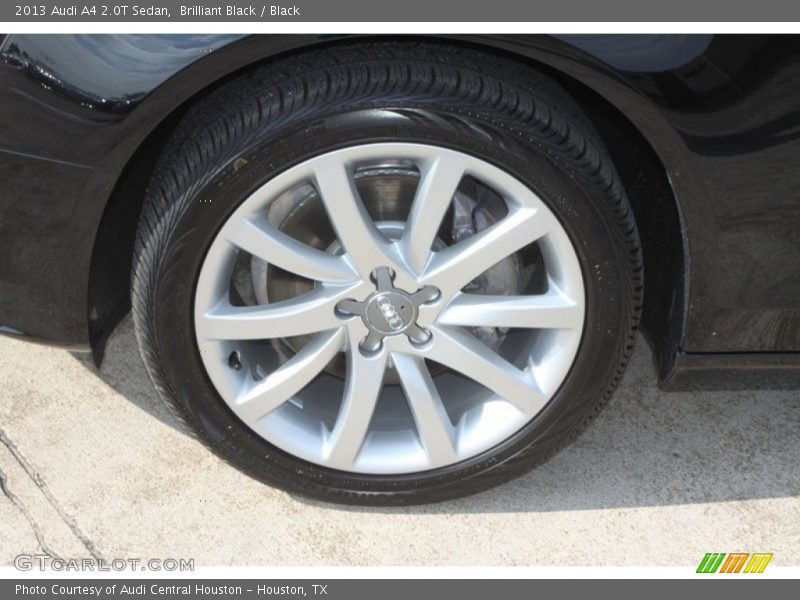 Brilliant Black / Black 2013 Audi A4 2.0T Sedan