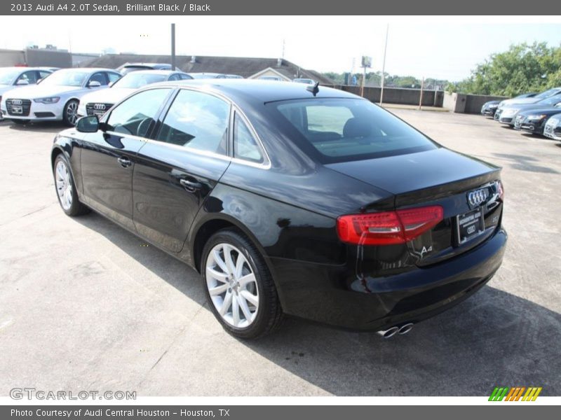 Brilliant Black / Black 2013 Audi A4 2.0T Sedan