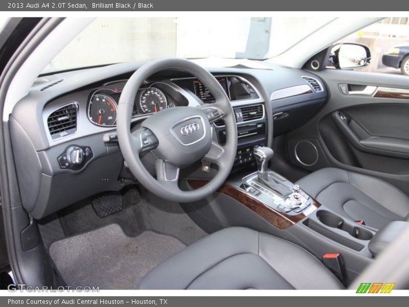 Brilliant Black / Black 2013 Audi A4 2.0T Sedan